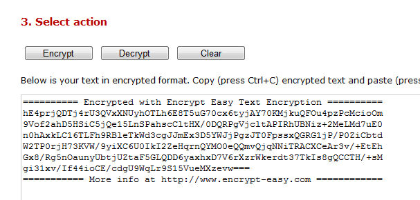 encrypt easy